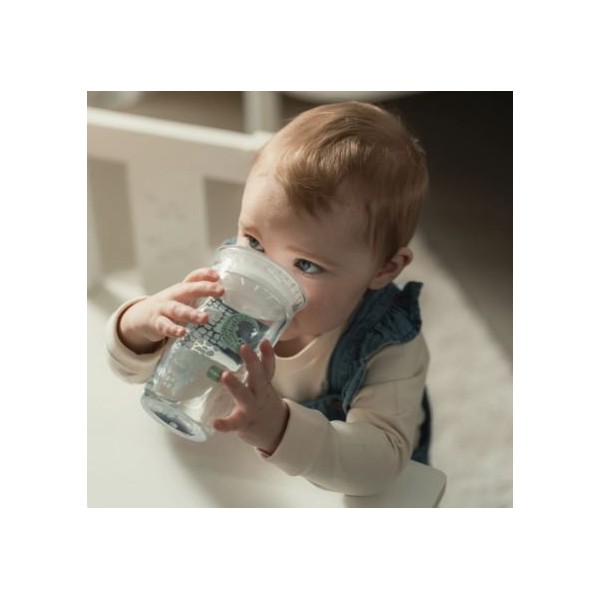 VASO DE APRENDIZAJE MAM EASY TO DRINK CUP 1 UNIDAD +8MESES 290 ML COLOR NUDE