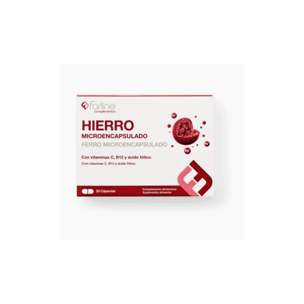 HIERRO MICROENCAPSULADO FARLINE COMPLEMENTOS 30 CAPSULAS