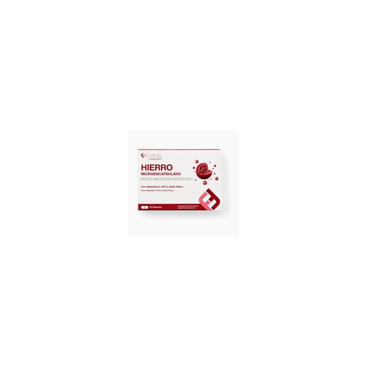 HIERRO MICROENCAPSULADO FARLINE COMPLEMENTOS 30...