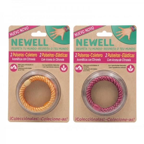 NEWELL PULSERA COLETERO AROMATICA CONCITRONELLA 2 UNIDADES