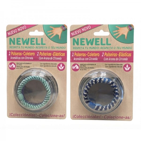 NEWELL PULSERA COLETERO AROMATICA CONCITRONELLA 2 UNIDADES 2