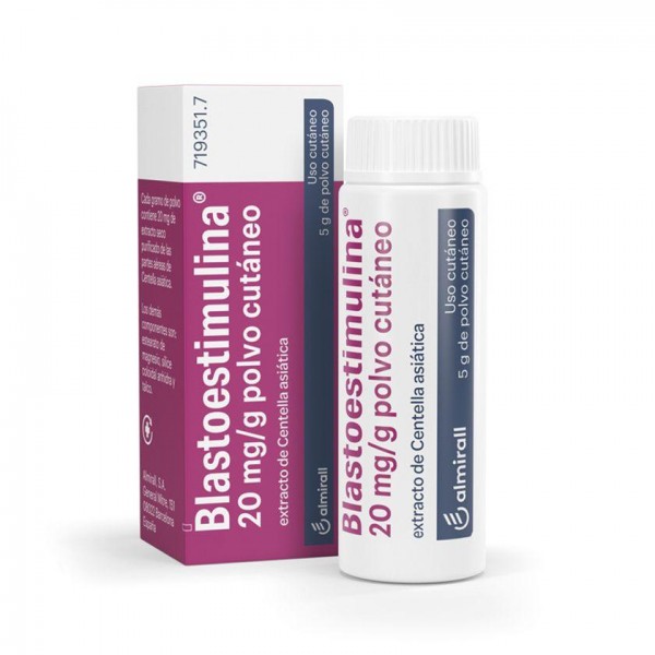 BLASTOESTIMULINA 2 POLVO CUTANEO 1 frasco de 5 g