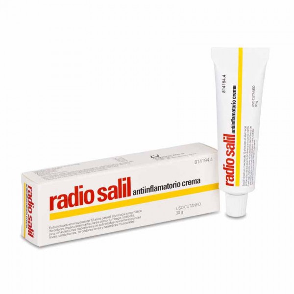 RADIO SALIL ANTIINFLAMATORIO CREMA 1 tubo de 30 g