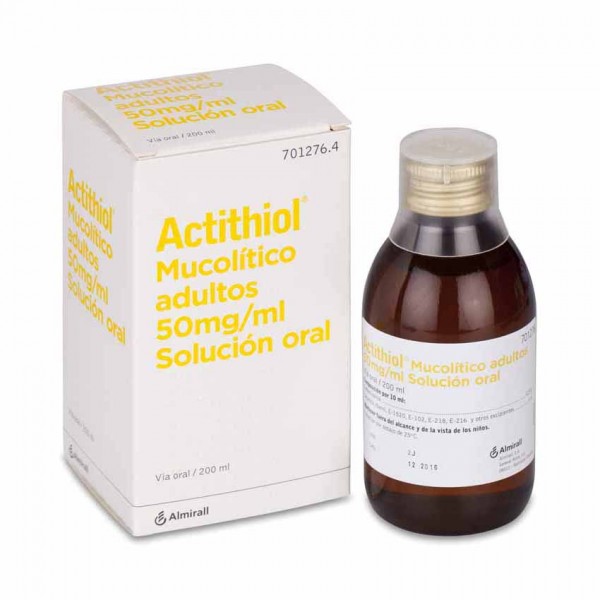 MUCOACTIOL 50 MGML SOLUCIÓN ORAL 1 frasco de 200 ml