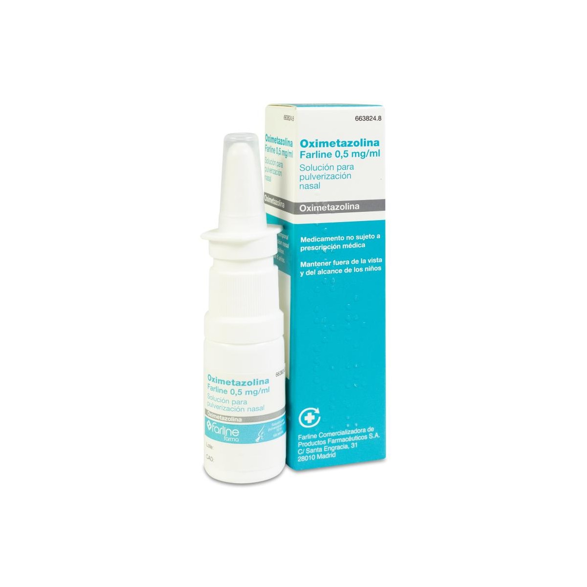 OXIMETAZOLINA FARLINE  05 mgml SOLUCION PARA...