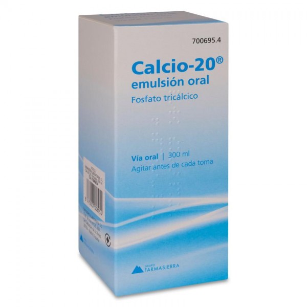 CALCIO 20 EMULSION 1044 MG5 ML EQ 4166 CA EMULSION ORAL...
