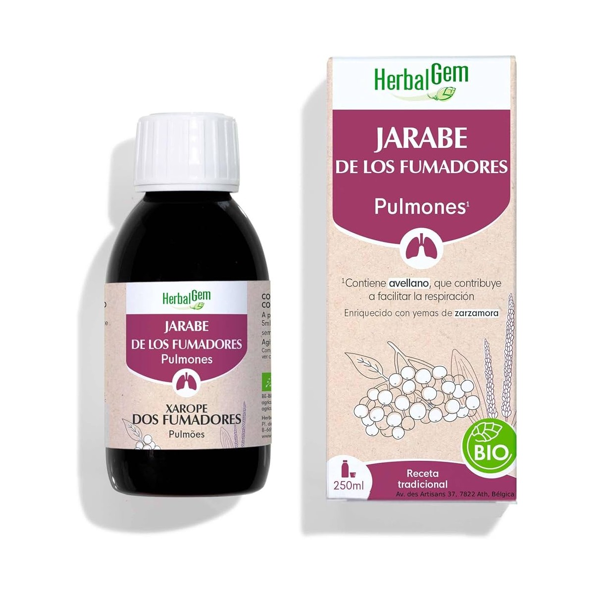 JARABE DE LOS FUMADORES HERBALGEM