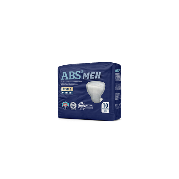 ABSORBENTE INCONTINENCIA ORINA LIGERA HOMBRE ABS MEN...