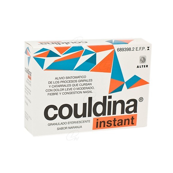 COULDINA INSTANT CON ACIDO ACETILSALICILICO GRANULADO...