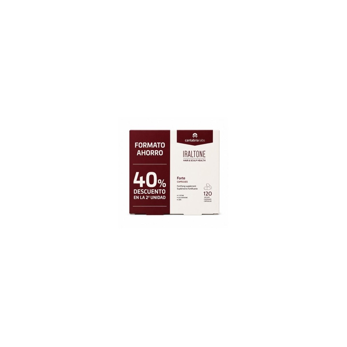 IRALTONE FORTE PACK 120 CAPSULAS