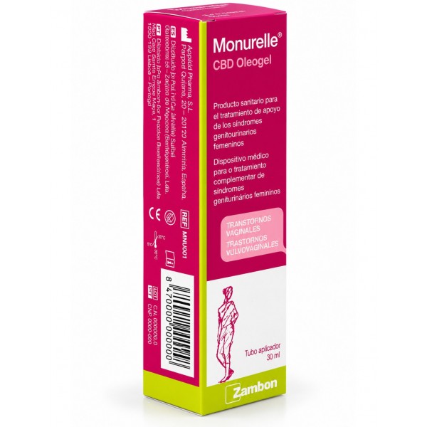 MONURELLE CBD OLEOGEL 1 TUBO 30 ML
