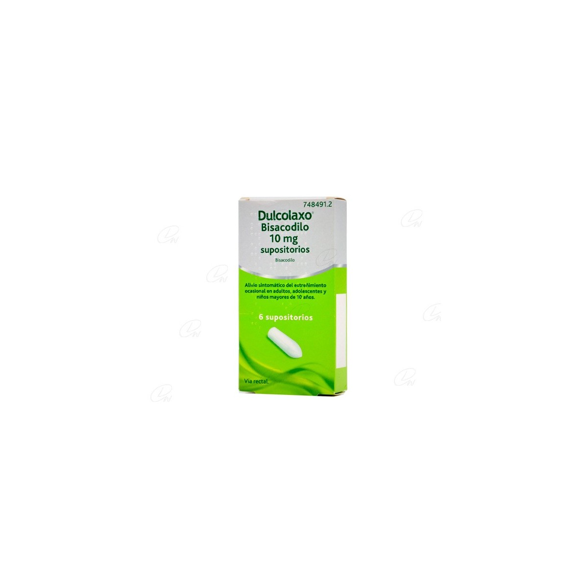 DULCOLAXO BISACODILO 10 mg SUPOSITORIOS 6...