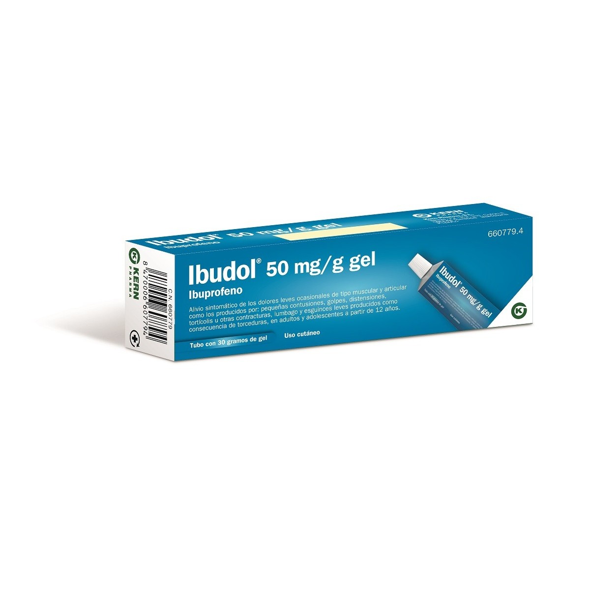 IBUDOL 50 mgg GEL 1 tubo de 60 g
