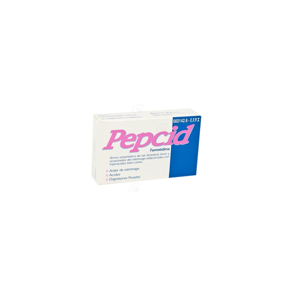 PEPCID 10 mg COMPRIMIDOS RECUBIERTOS 12...
