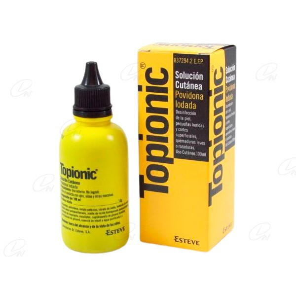 TOPIONIC SOLUCION CUTANEA 1 frasco de 100 ml