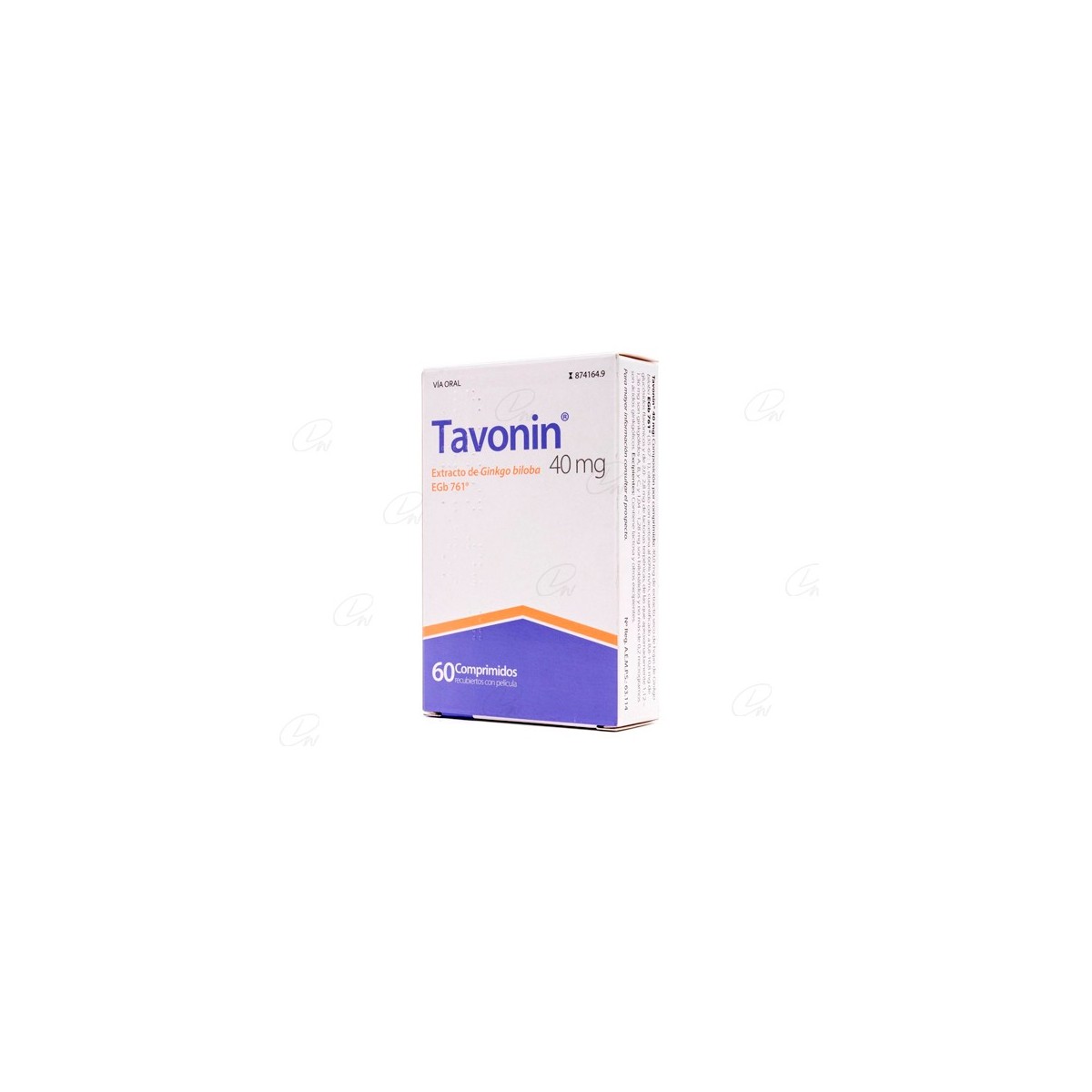 TAVONIN  40 MG COMPRIMIDOS RECUBIERTOS CON...