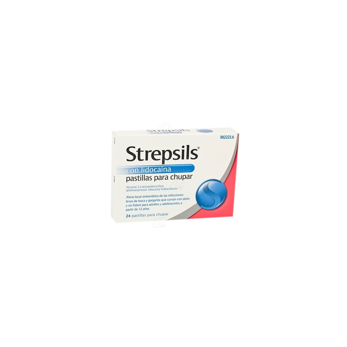 STREPSILS CON LIDOCAINA PASTILLAS PARA CHUPAR...