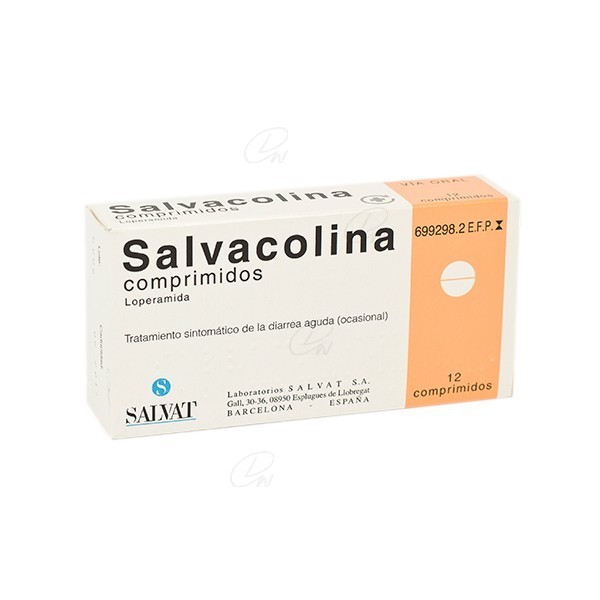 SALVACOLINA 2 mg COMPRIMIDOS 12 comprimidos