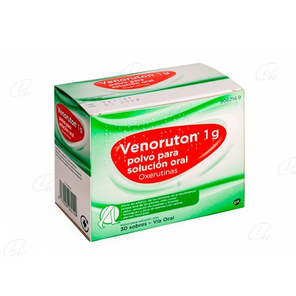 VENORUTON 1 g POLVO PARA SOLUCION ORAL 30 sobres