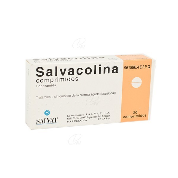 SALVACOLINA 2 mg COMPRIMIDOS 20 comprimidos