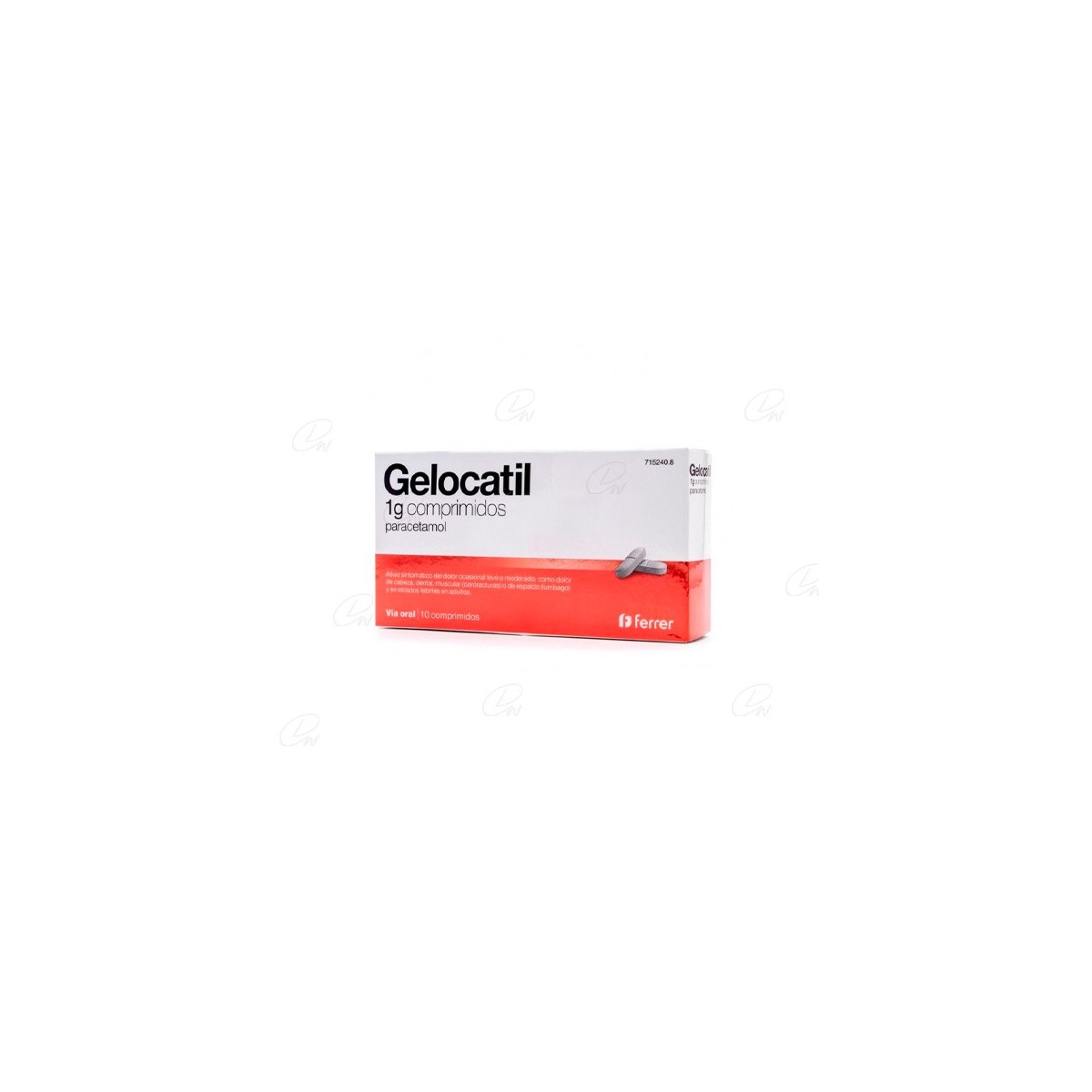 GELOCATIL 1 G 10 COMPRIMIDOS