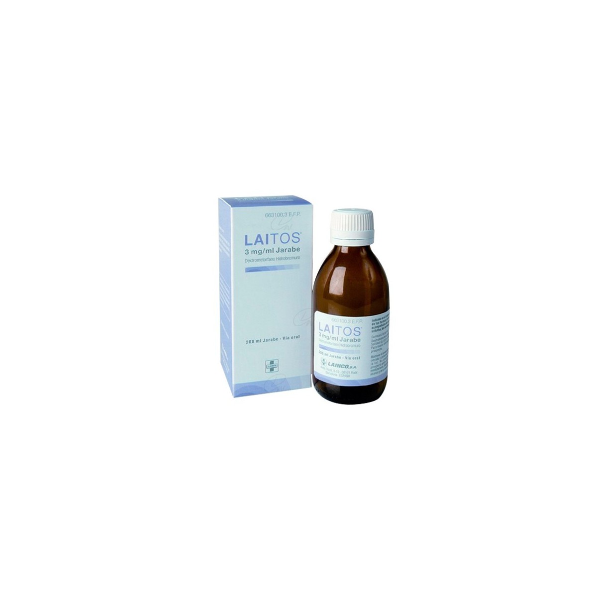 LAITOS  3 mgml JARABE 1 frasco de 200 ml