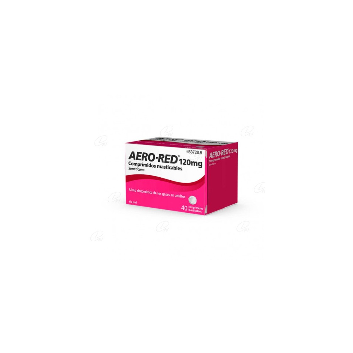 AERORED 120 mg COMPRIMIDOS MASTICABLES 40...