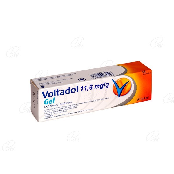 VOLTADOL 116 mgg GEL 60 g