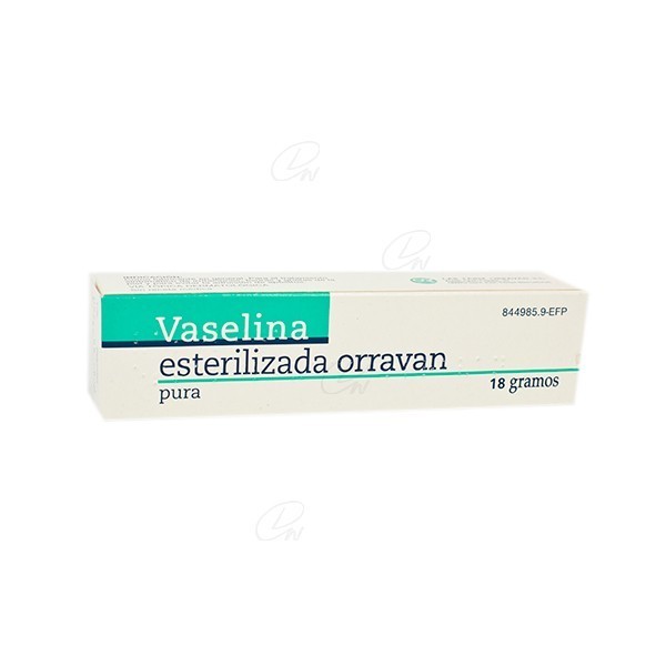 VASELINA ESTERILIZADA PURA ORRAVAN POMADA 1 tubo de 18 g
