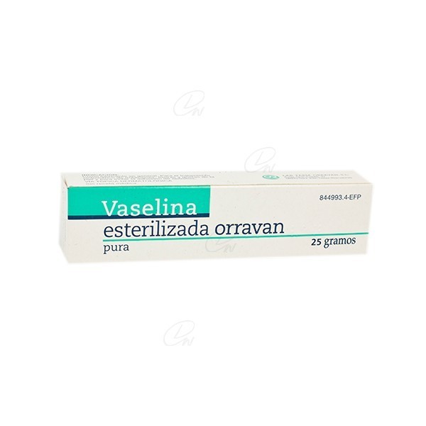 VASELINA ESTERILIZADA PURA ORRAVAN POMADA 1 tubo de 25 g