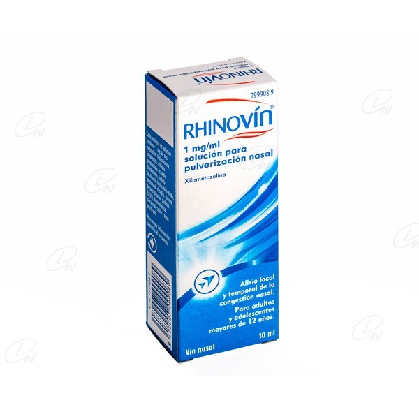 RHINOVÍN 1 MGML SOLUCIÓN PARA PULVERIZACIÓN NASAL 1...
