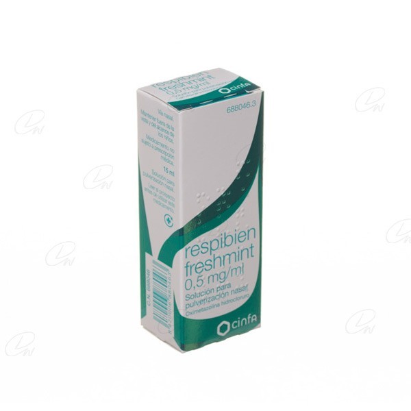 RESPIBIEN FRESHMINT 05 mg ml SOLUCION PARA PULVERIZACION...