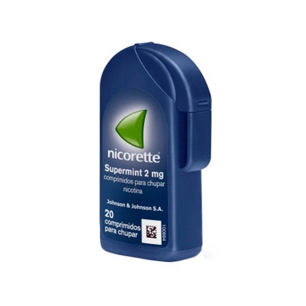 NICORETTE SUPERMINT 2 mg COMPRIMIDOS PARA CHUPAR EFG 20...