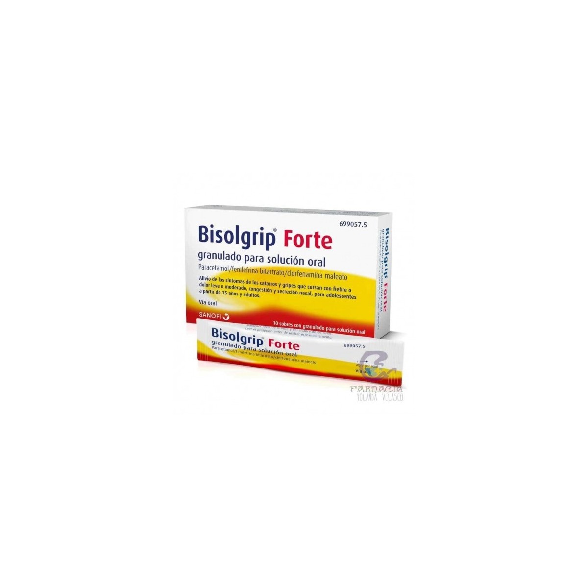 BISOLGRIP FORTE GRANULADO PARA SOLUCIÓN ORAL