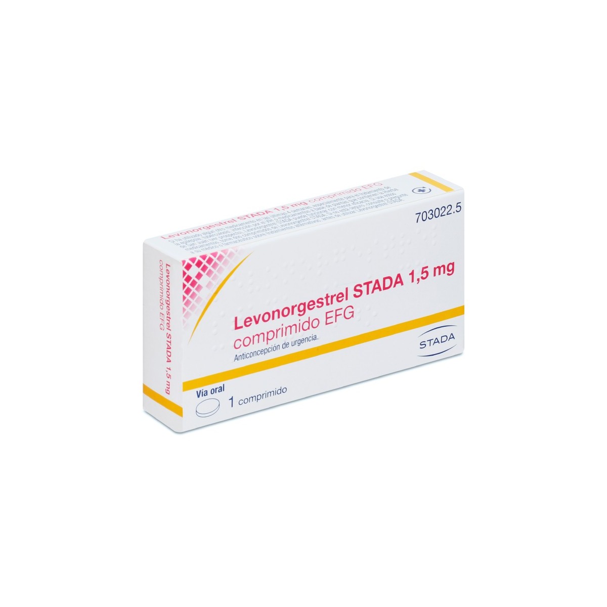 LEVONORGESTREL STADA EFG 15 MG 1 COMPRIMIDO
