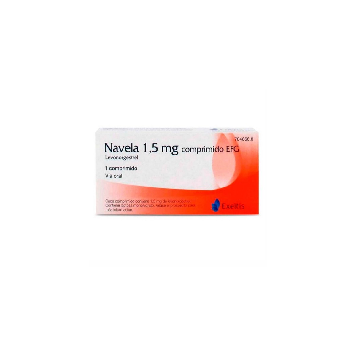 NAVELA EFG 15 MG 1 COMPRIMIDO
