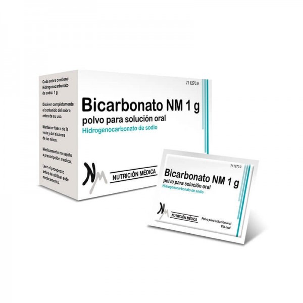 BICARBONATO NM 1 G POLVO PARA SOLUCION ORAL 42 SOBRES