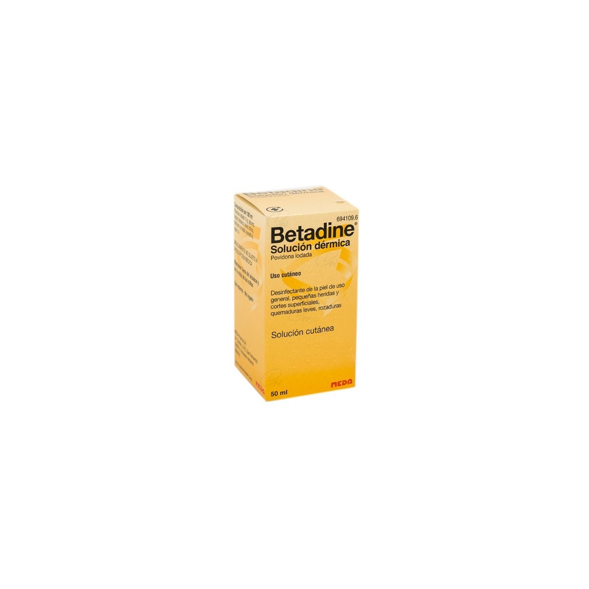 BETADINE SOLUCION DERMICA 1 frasco de 50 ml