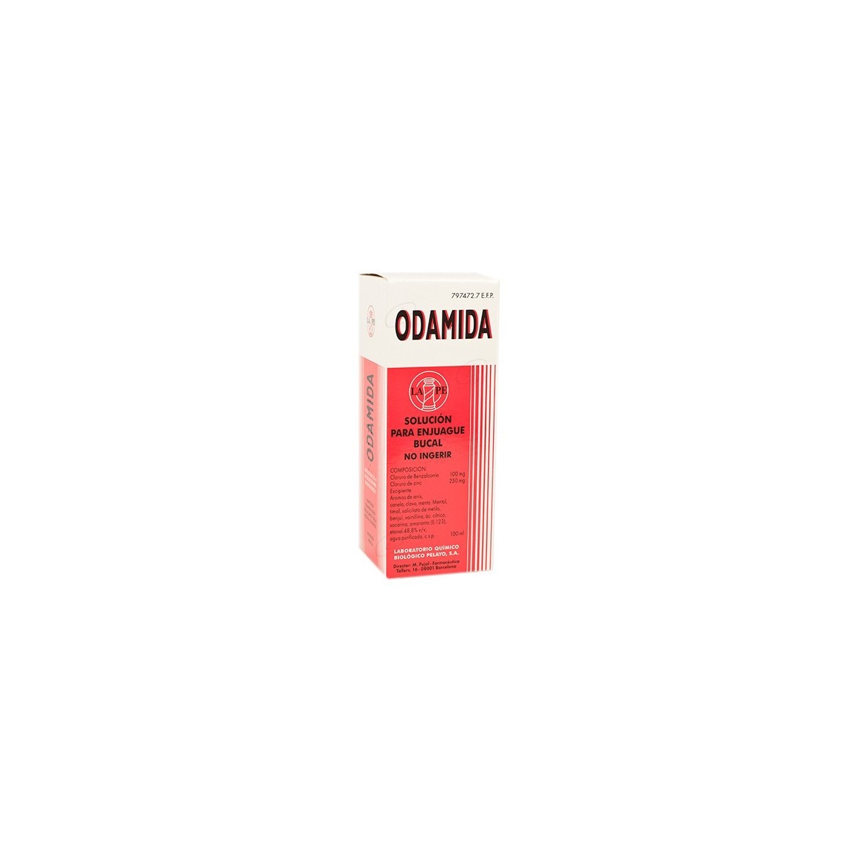 ODAMIDA SOLUCION 1 frasco de 135 ml