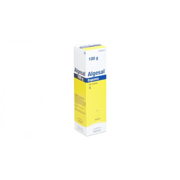 ALGESAL ESPUMA 1 envase a presión de 100 g
